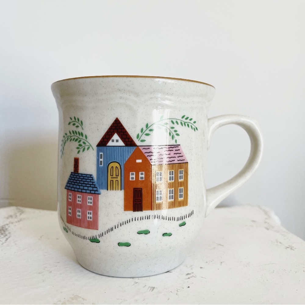 Vintage Newcor stoneware mug